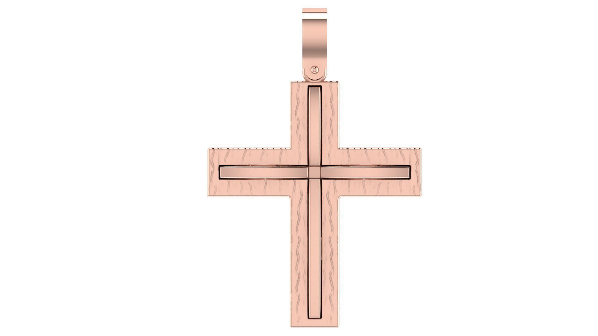 CROSS PENDANT CR20 3D print model_3