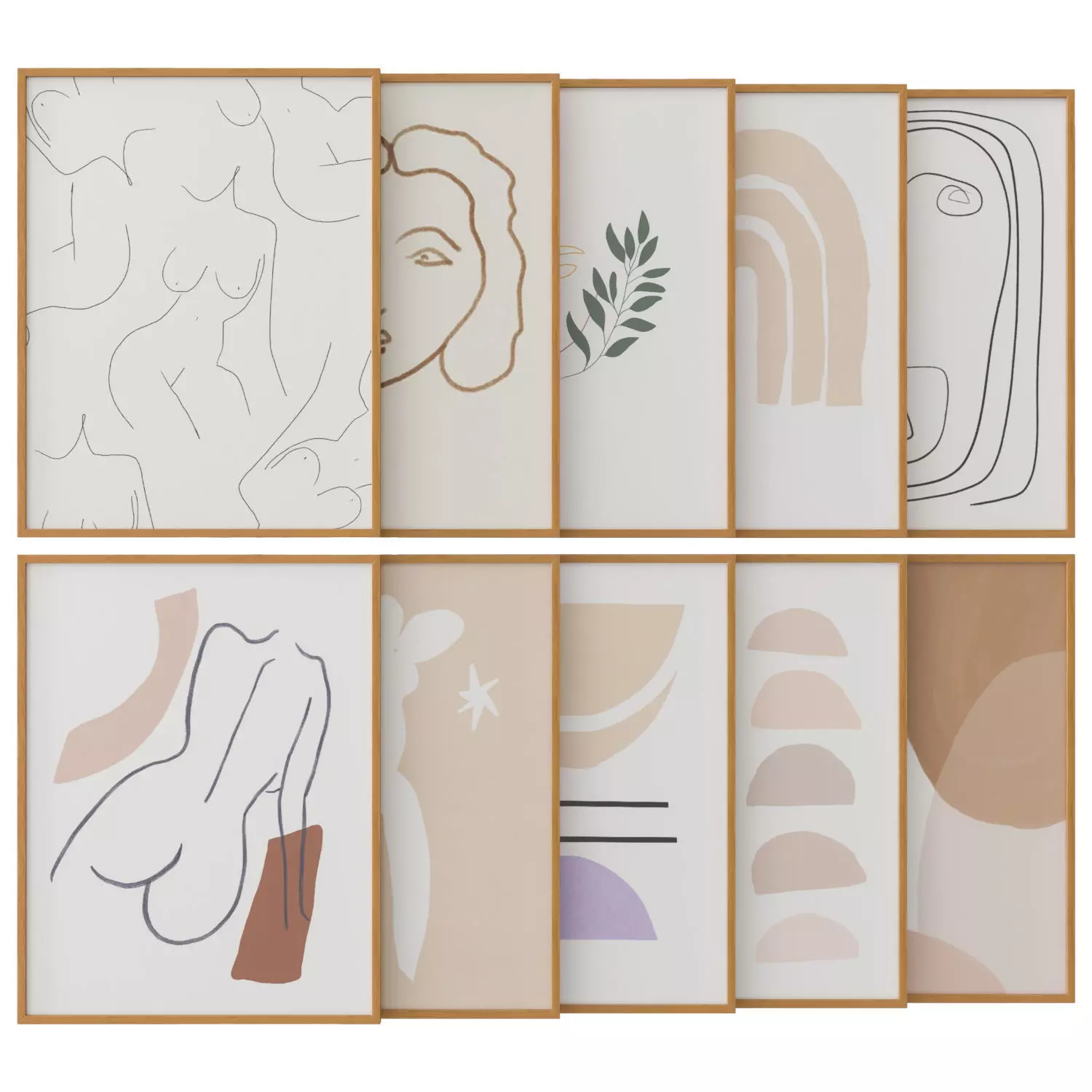 art work set 31 3D model_0