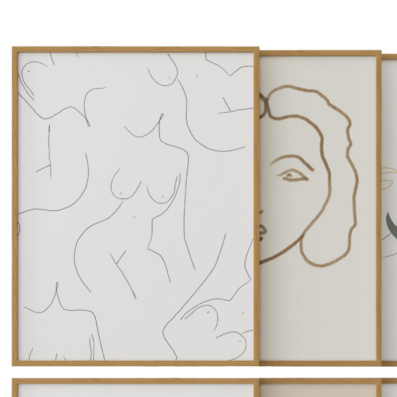 art work set 31 3D model_1