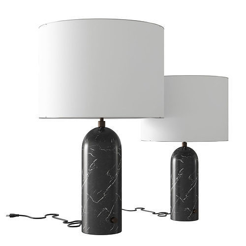 Gravity Table Lamp 3D model