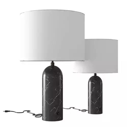 Gravity Table Lamp 3D model