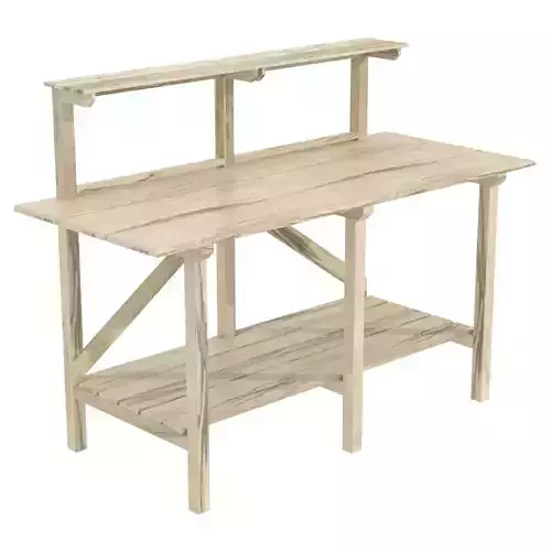 Shop Terrain Gardener Teak Potting Work Table 