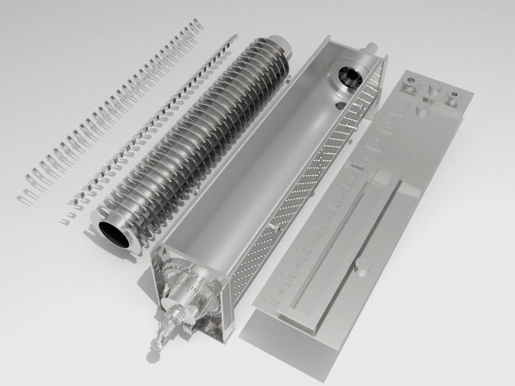 Industrial Mixer 3D model_2