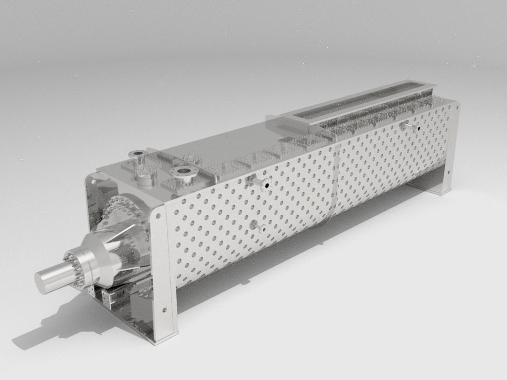 Industrial Mixer 3D model_1