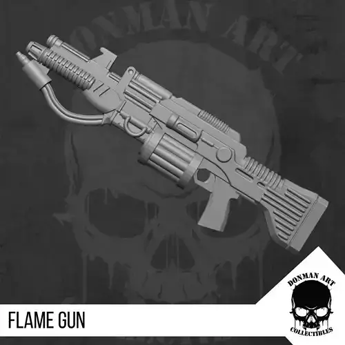 Flame shoot for action figures