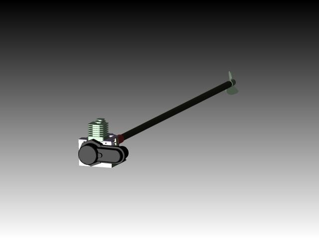 DIY boat engine Free 3D model_1