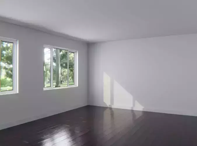 Interior Startup Base Mesh Livingroom Scene