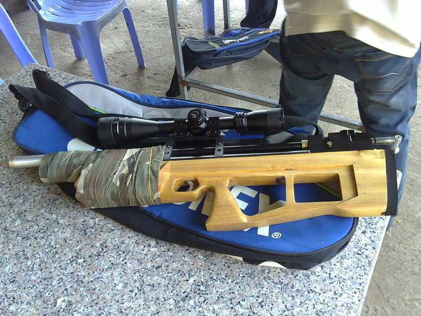 PCP airgun Free 3D model_4