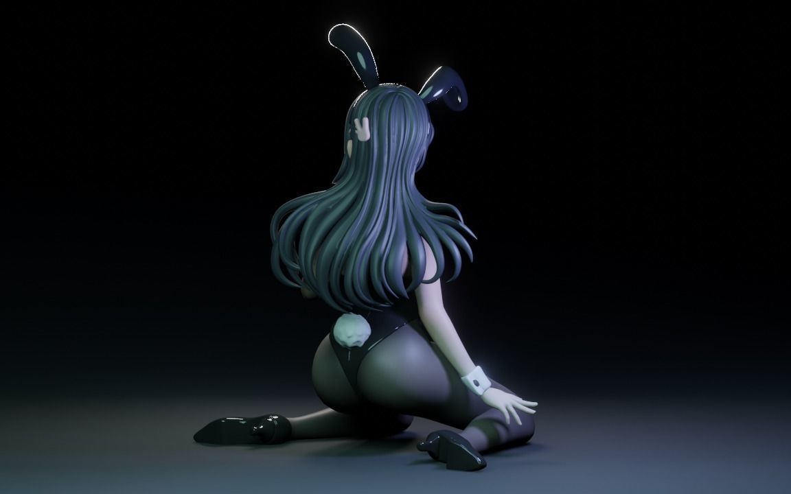 Mai Sakurajima - Garage kit 3D print model_2