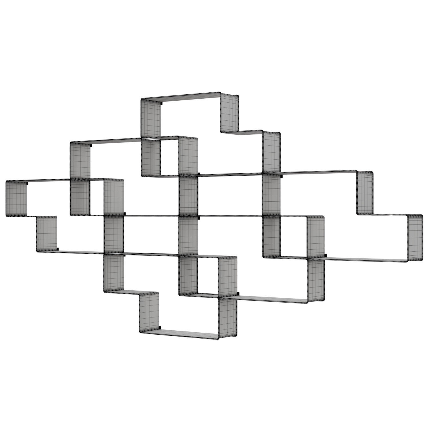 Dedal Shelf 3D model_4