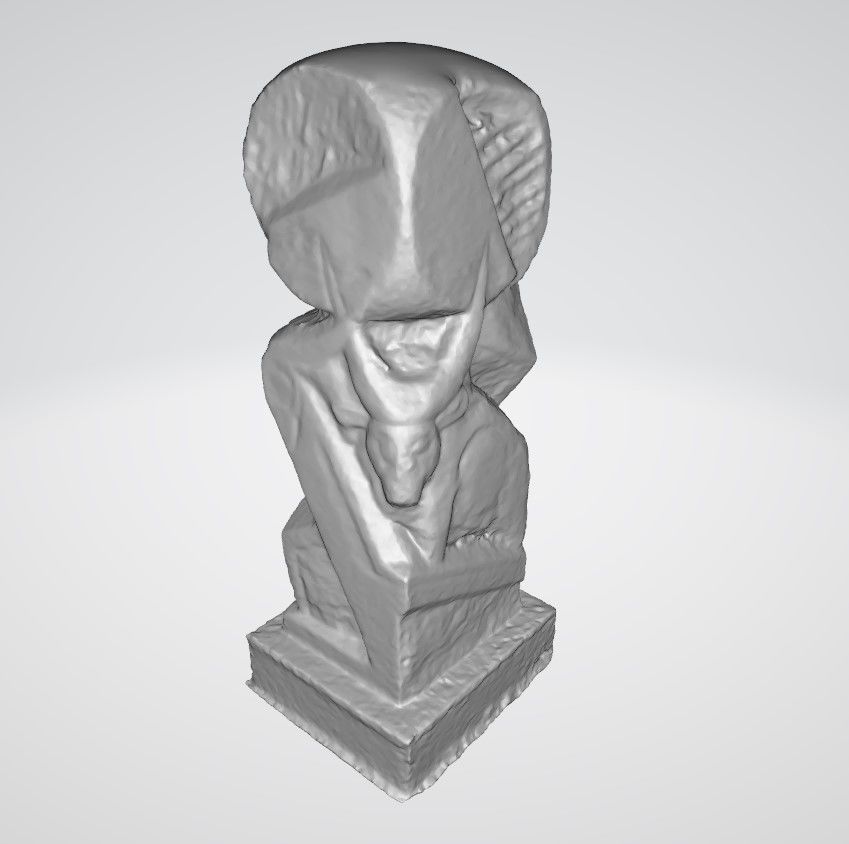 monument8 ancient egyptian statue 3D model_4