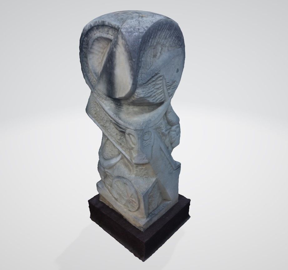 monument8 ancient egyptian statue 3D model_3