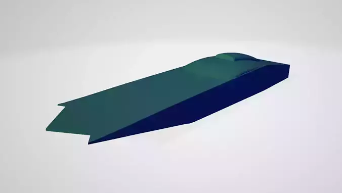 Jet propelled RC boat for 3D printing