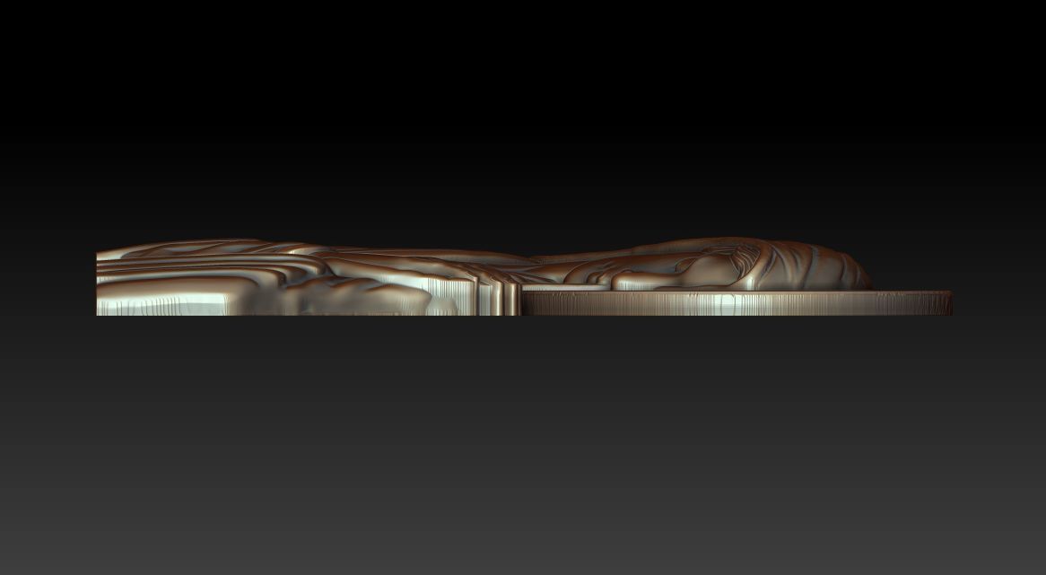 Virgin Mary 8 3D print model_4