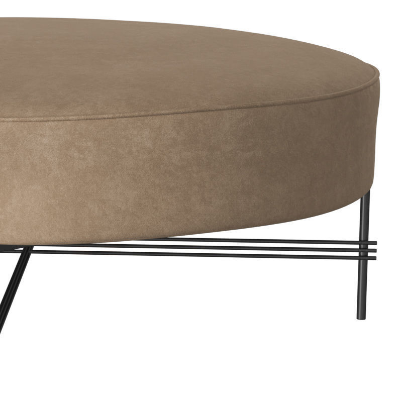 TS Pouffe Round Dia105 3D model_3