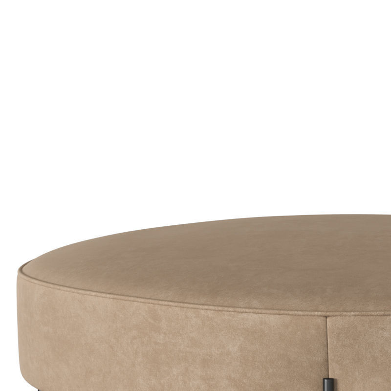 TS Pouffe Round Dia105 3D model_2