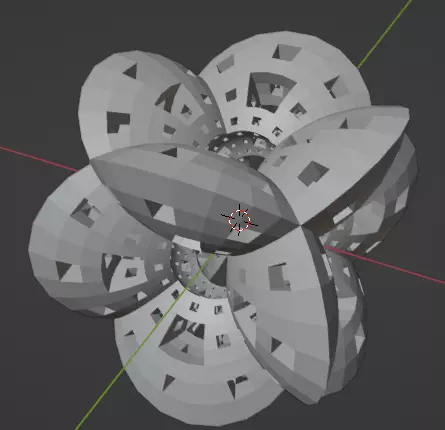 Inside out Mengersponge 3D print model_0