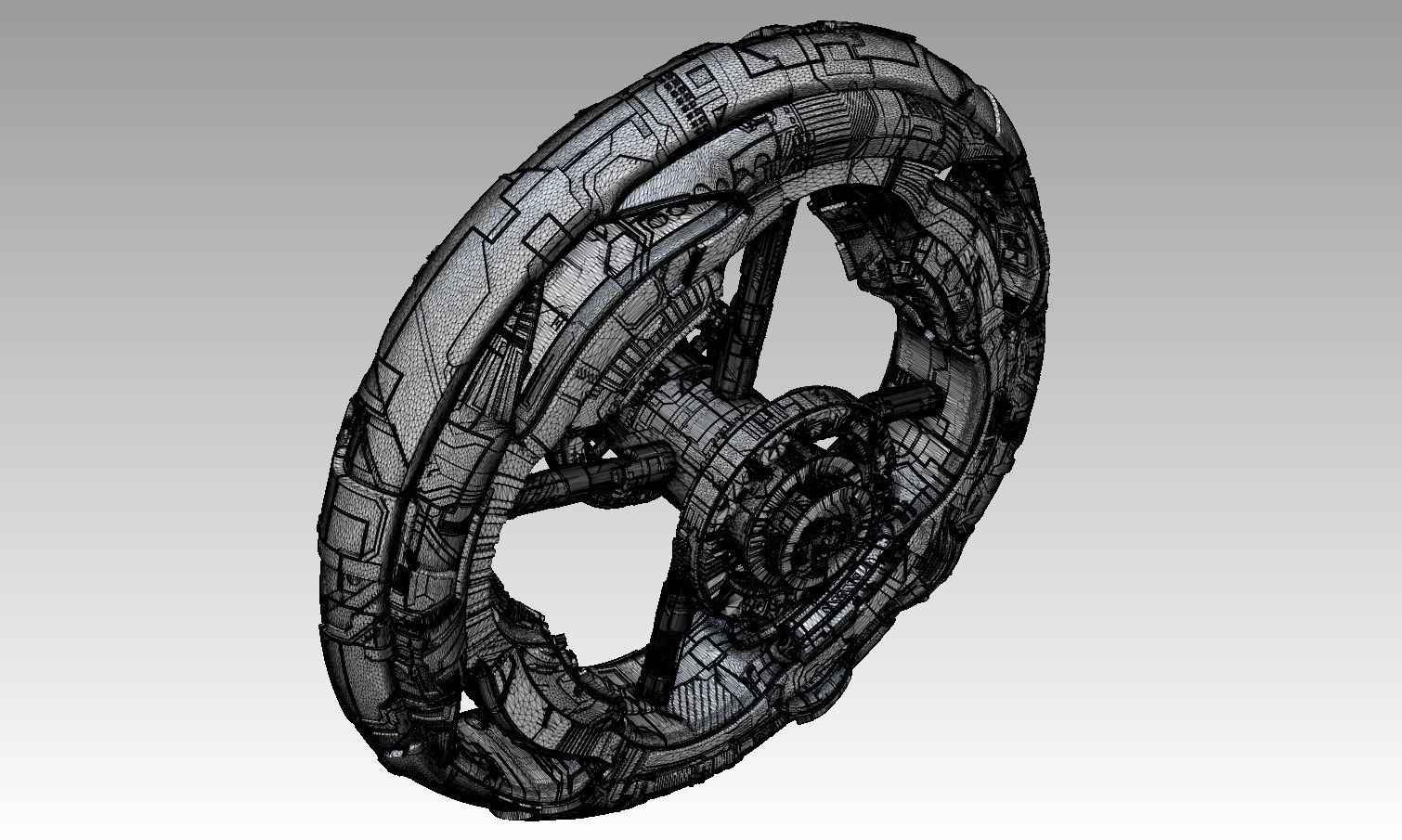 space equipment node 00122 3D model_11