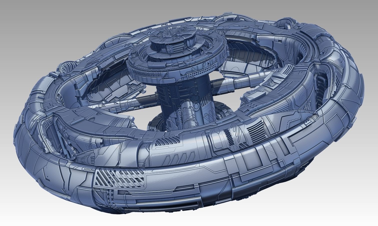 space equipment node 00122 3D model_4