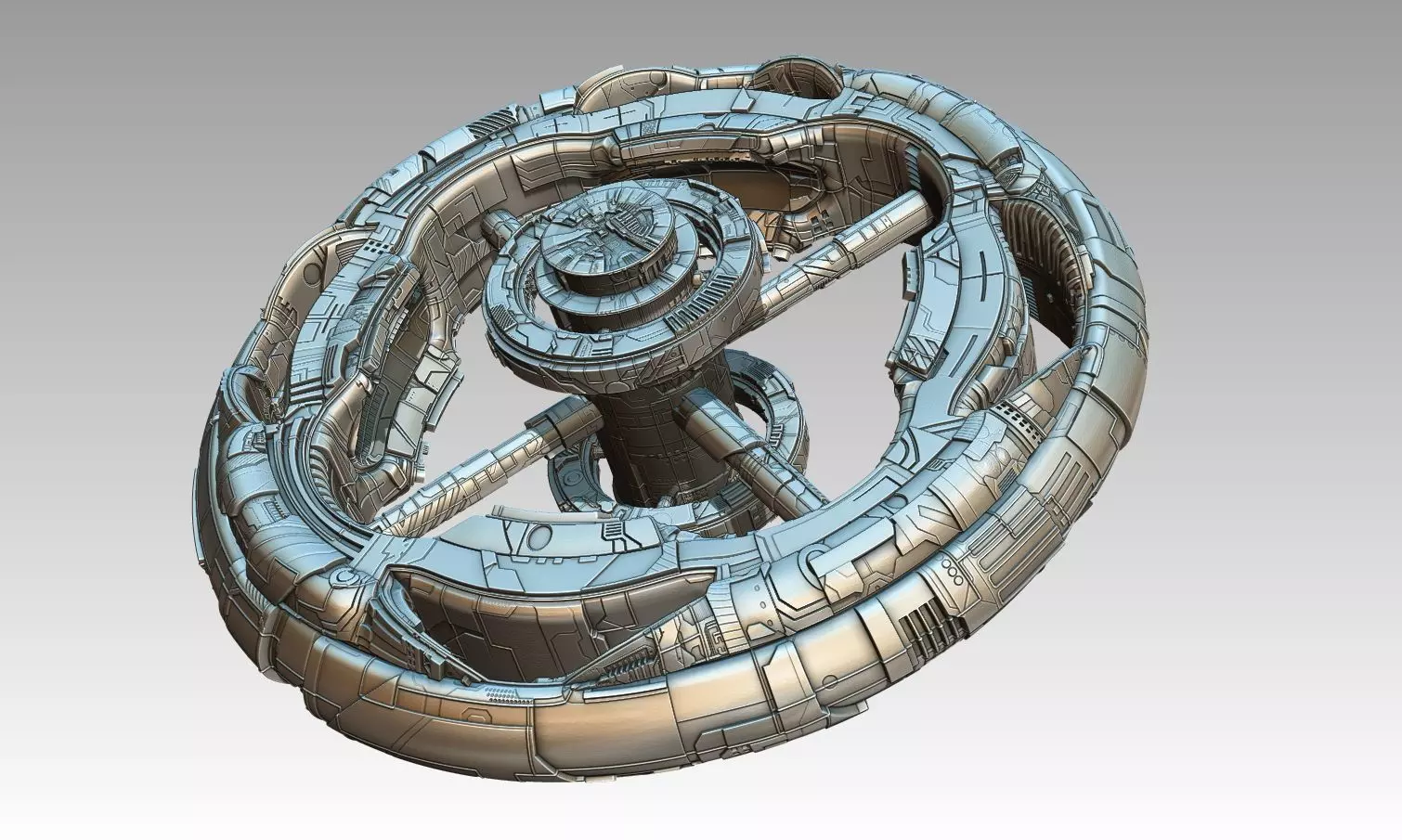 space equipment node 00122 3D model_0