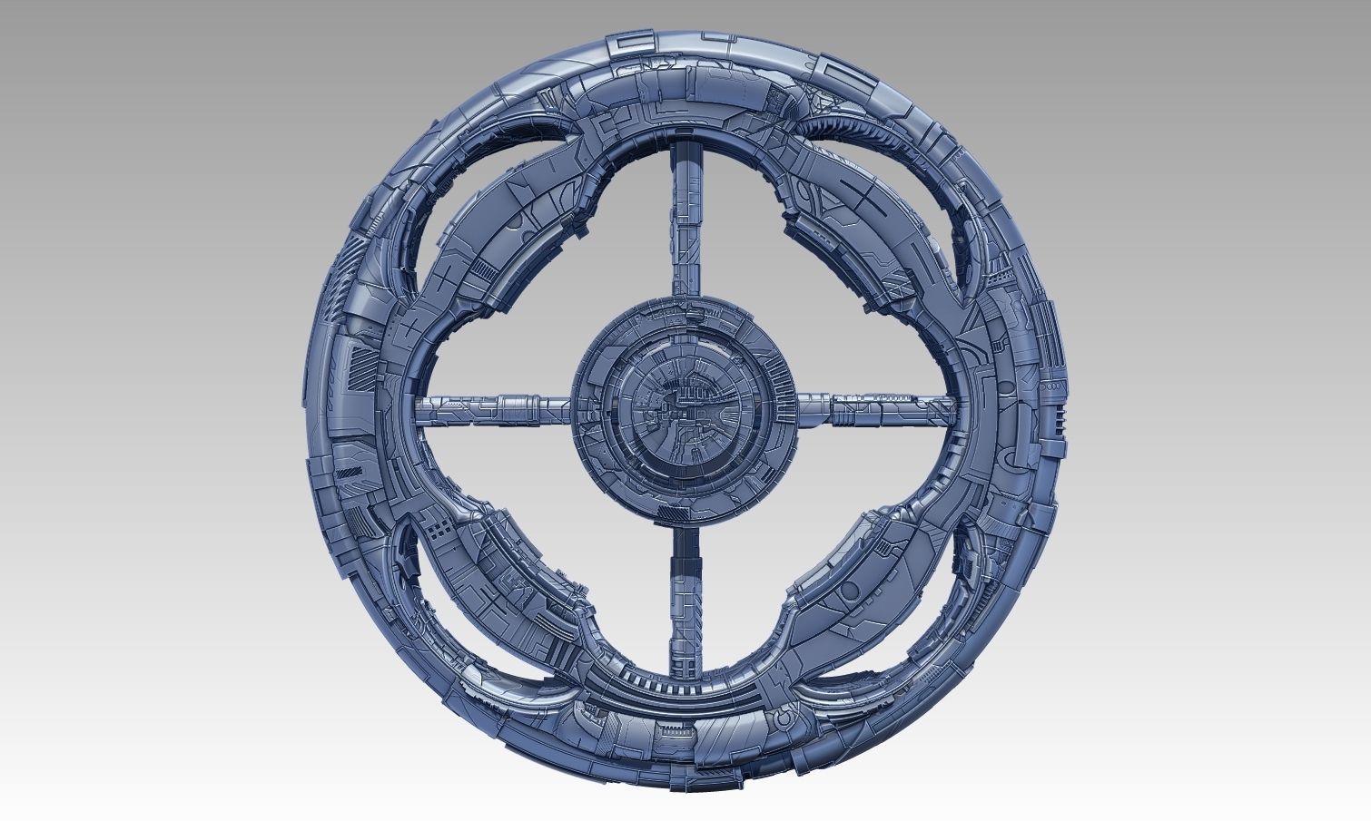 space equipment node 00122 3D model_7
