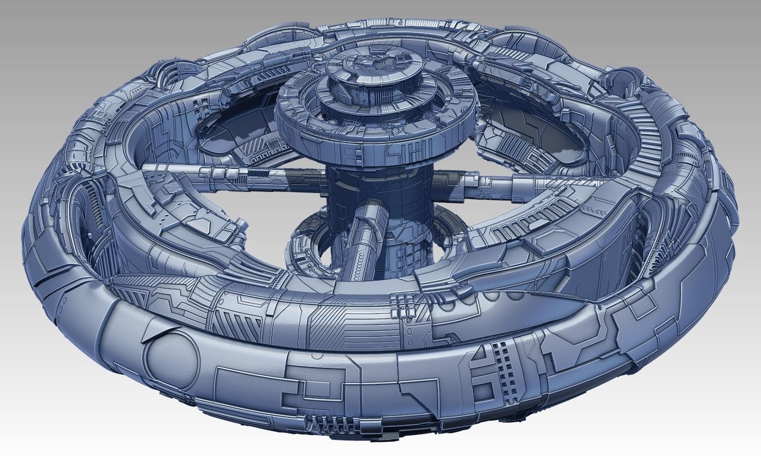 space equipment node 00122 3D model_16
