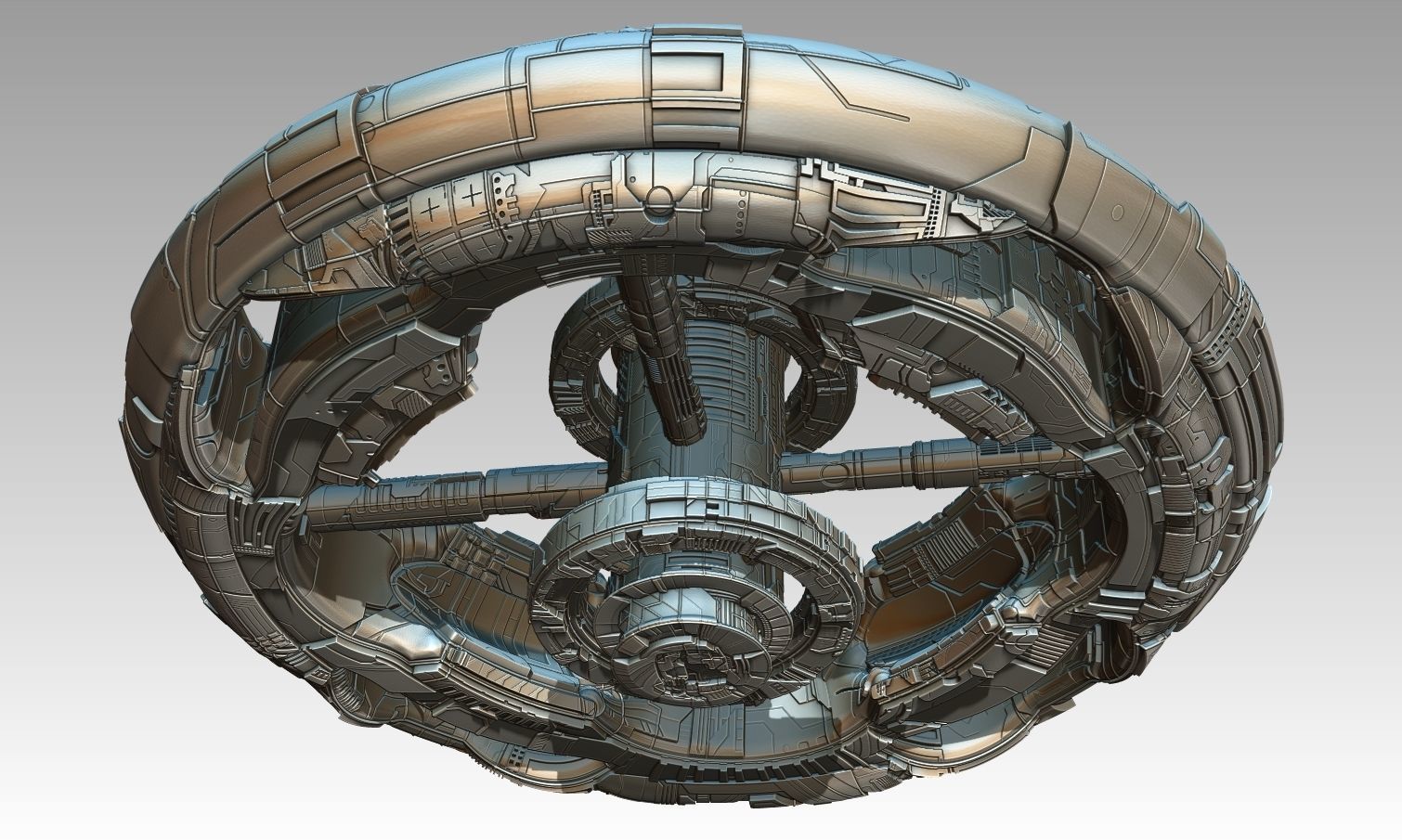 space equipment node 00122 3D model_24