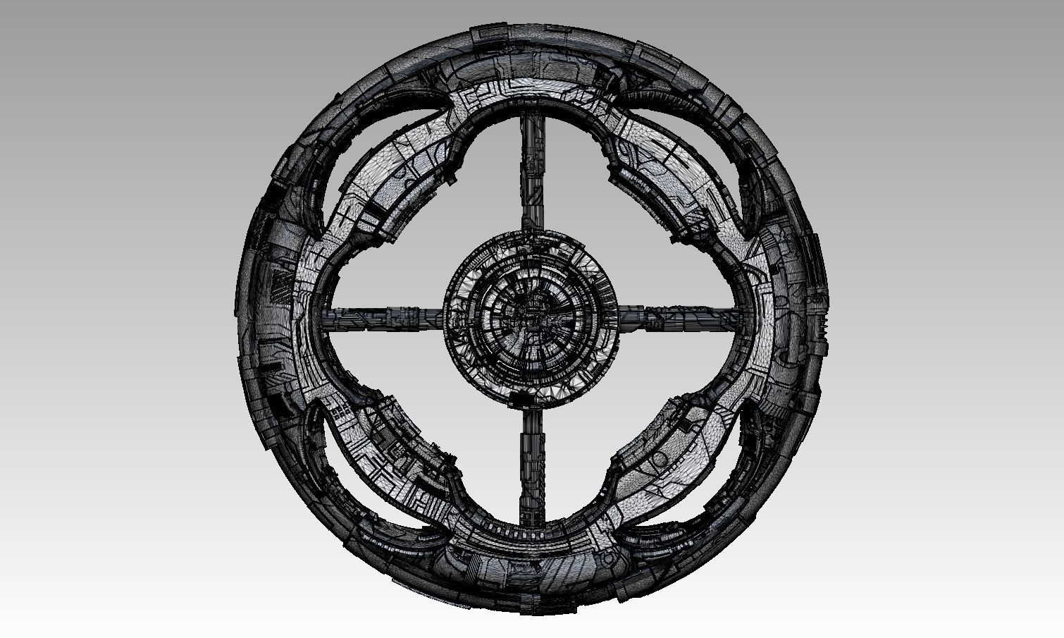 space equipment node 00122 3D model_8