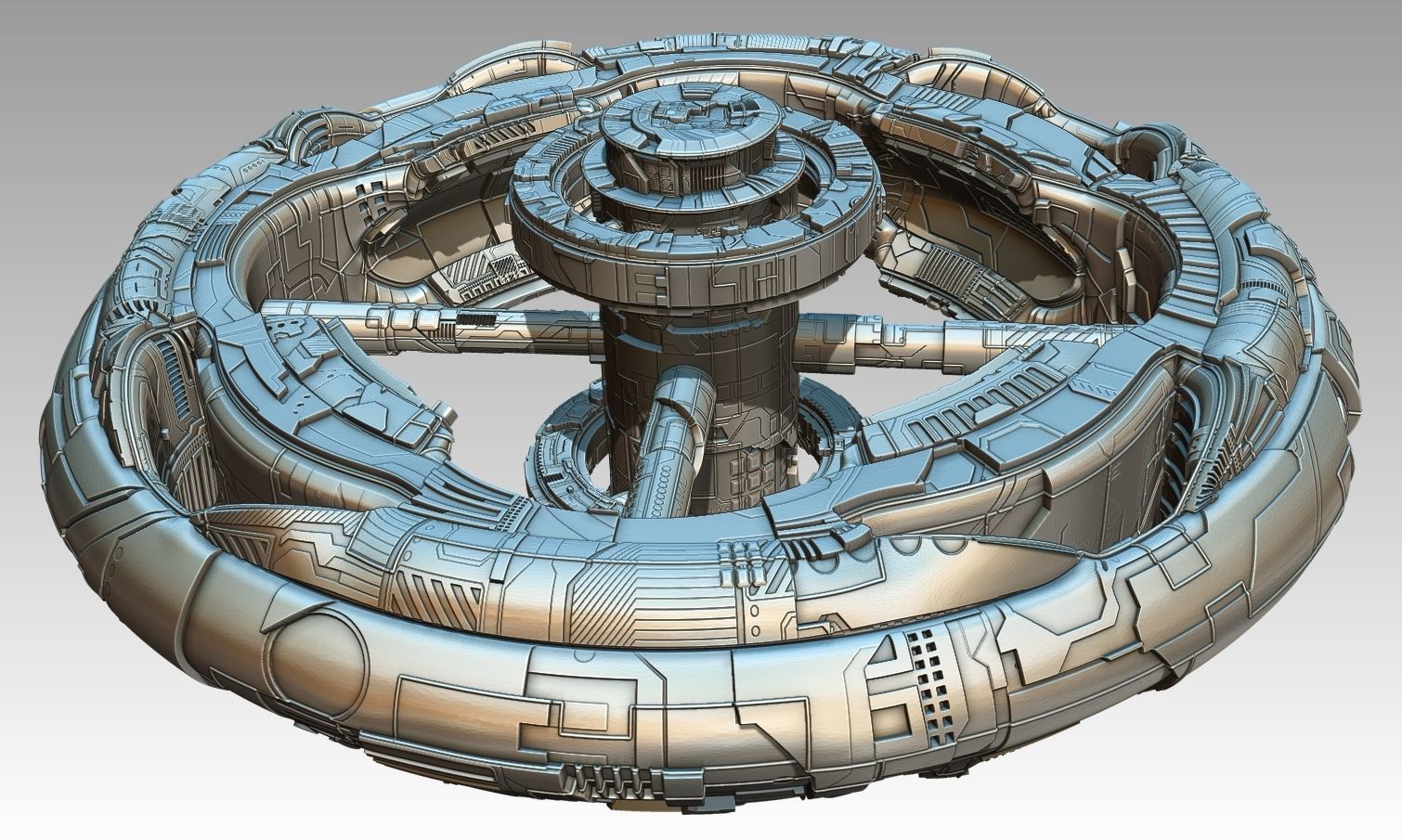 space equipment node 00122 3D model_15