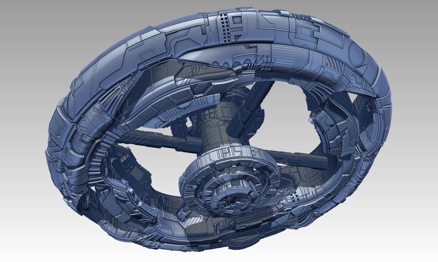 space equipment node 00122 3D model_22