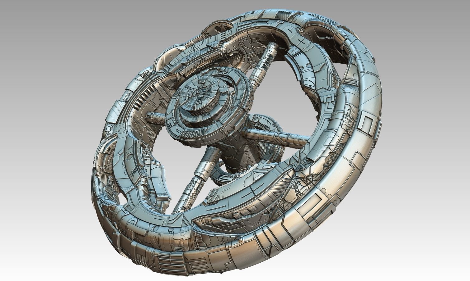 space equipment node 00122 3D model_18