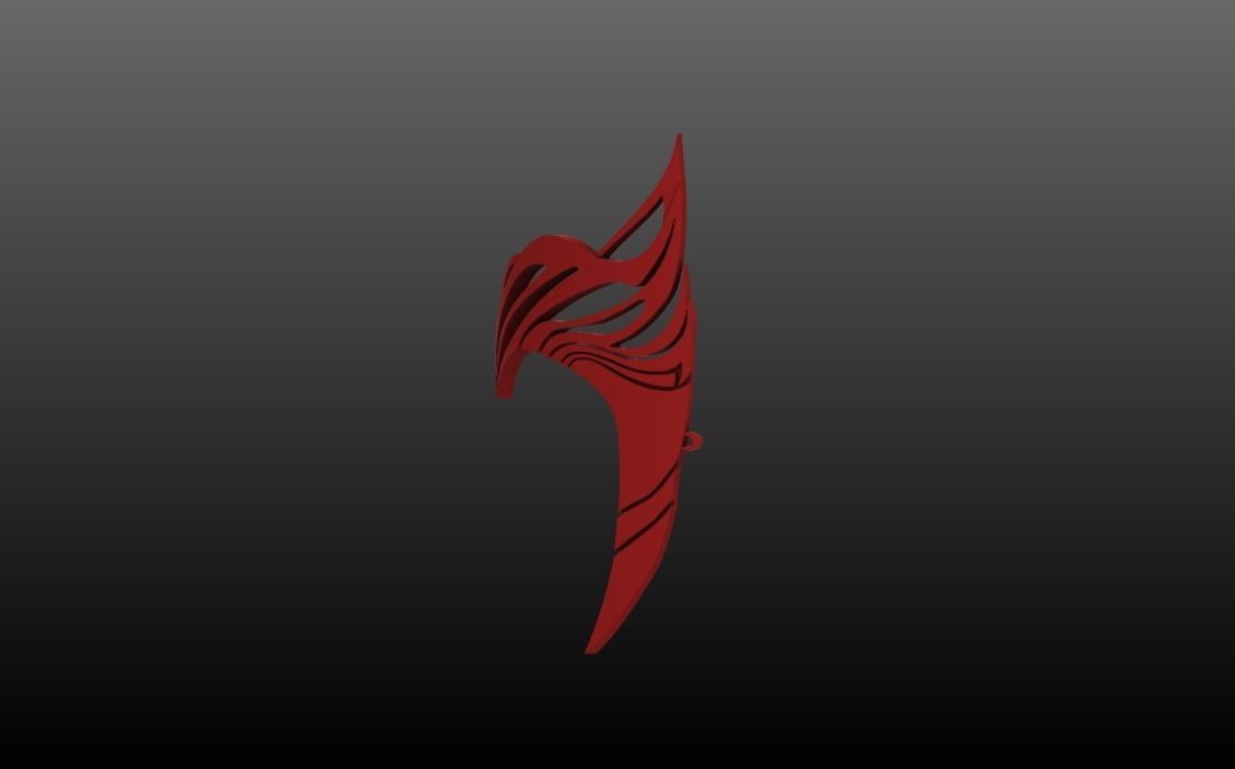 Scarlet Witch Wanda Multiverse of Madness Headpiece 3D print model_1