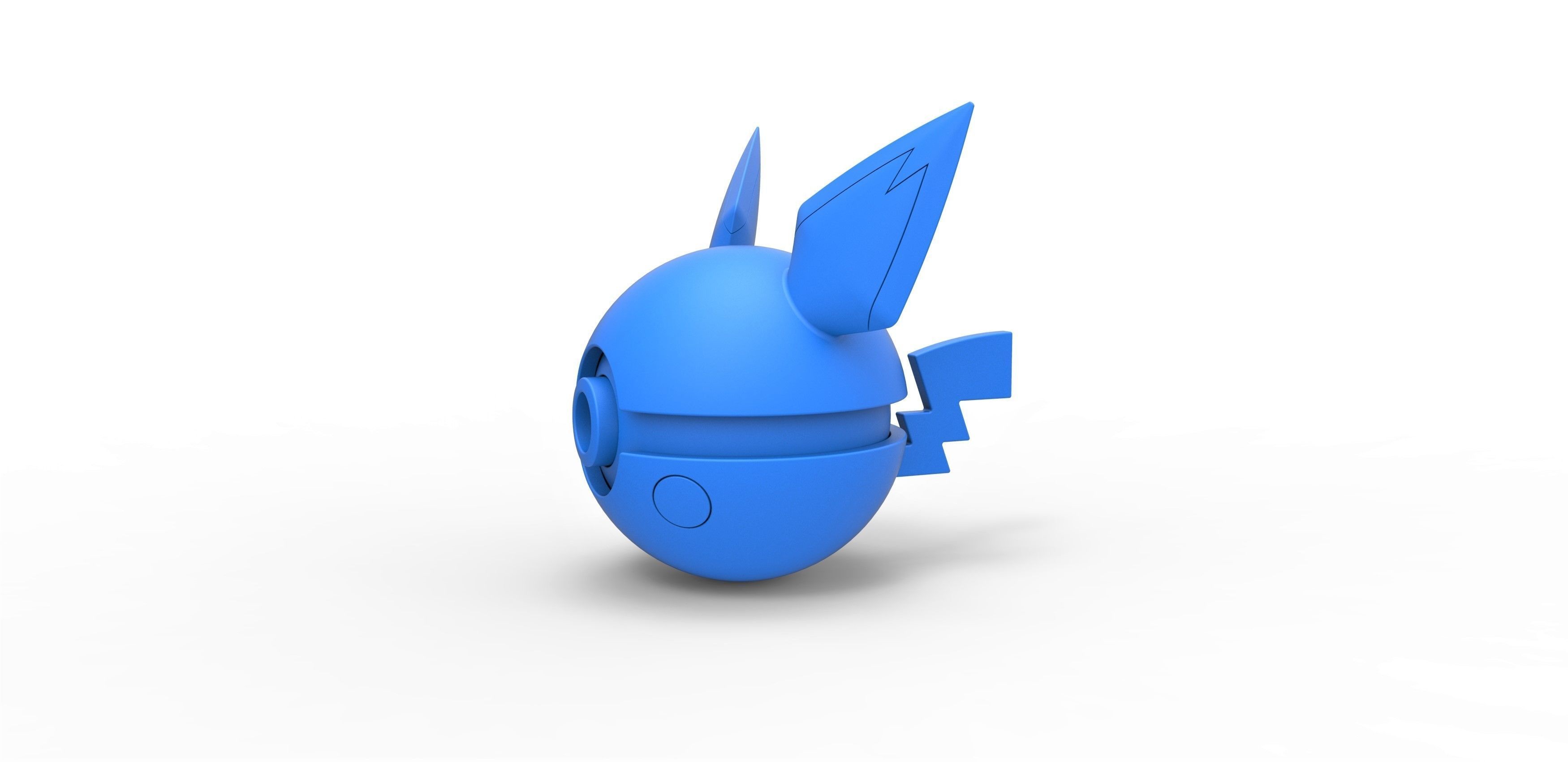 Pichu orb 3D print model_14
