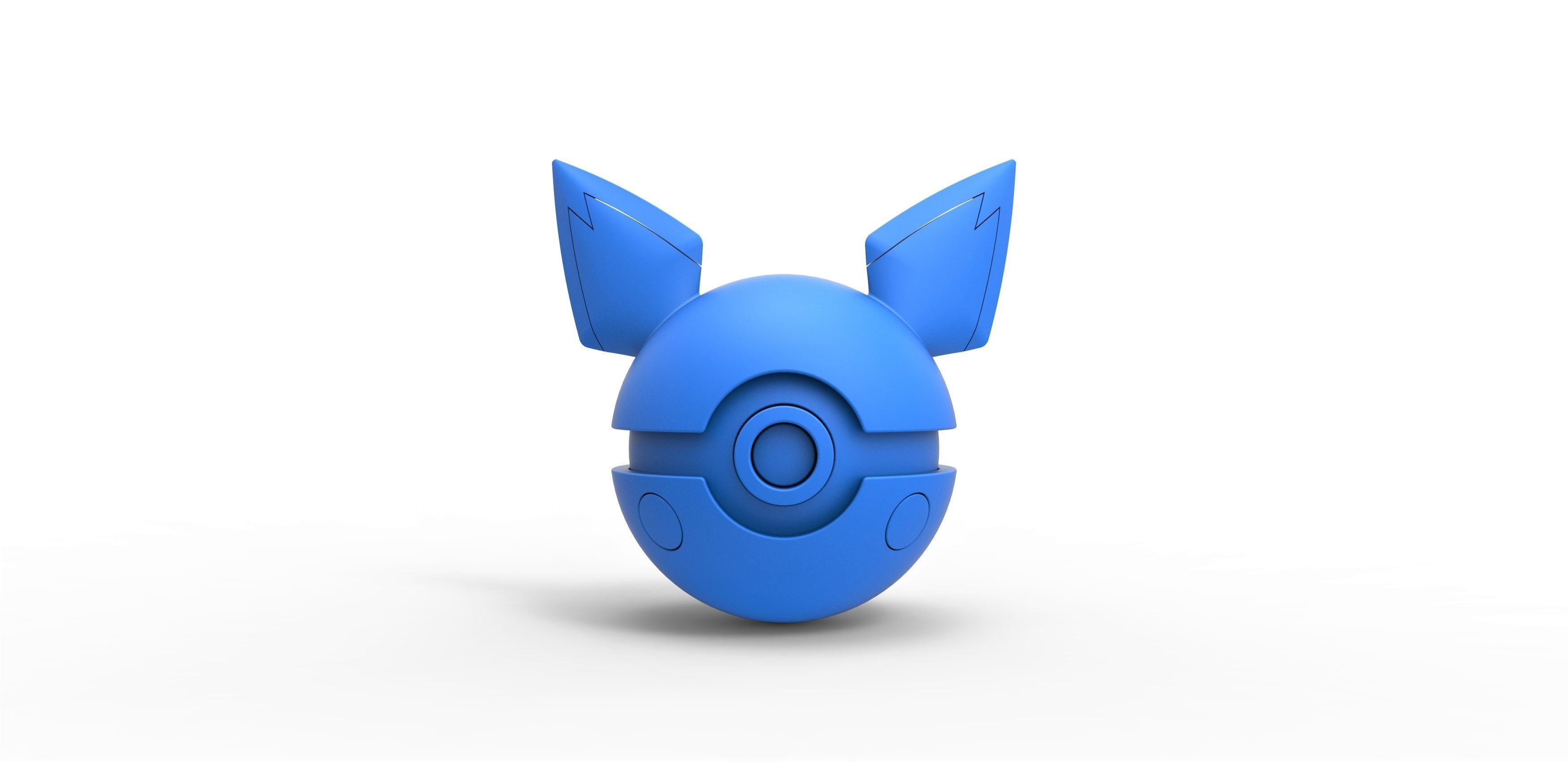 Pichu orb 3D print model_11