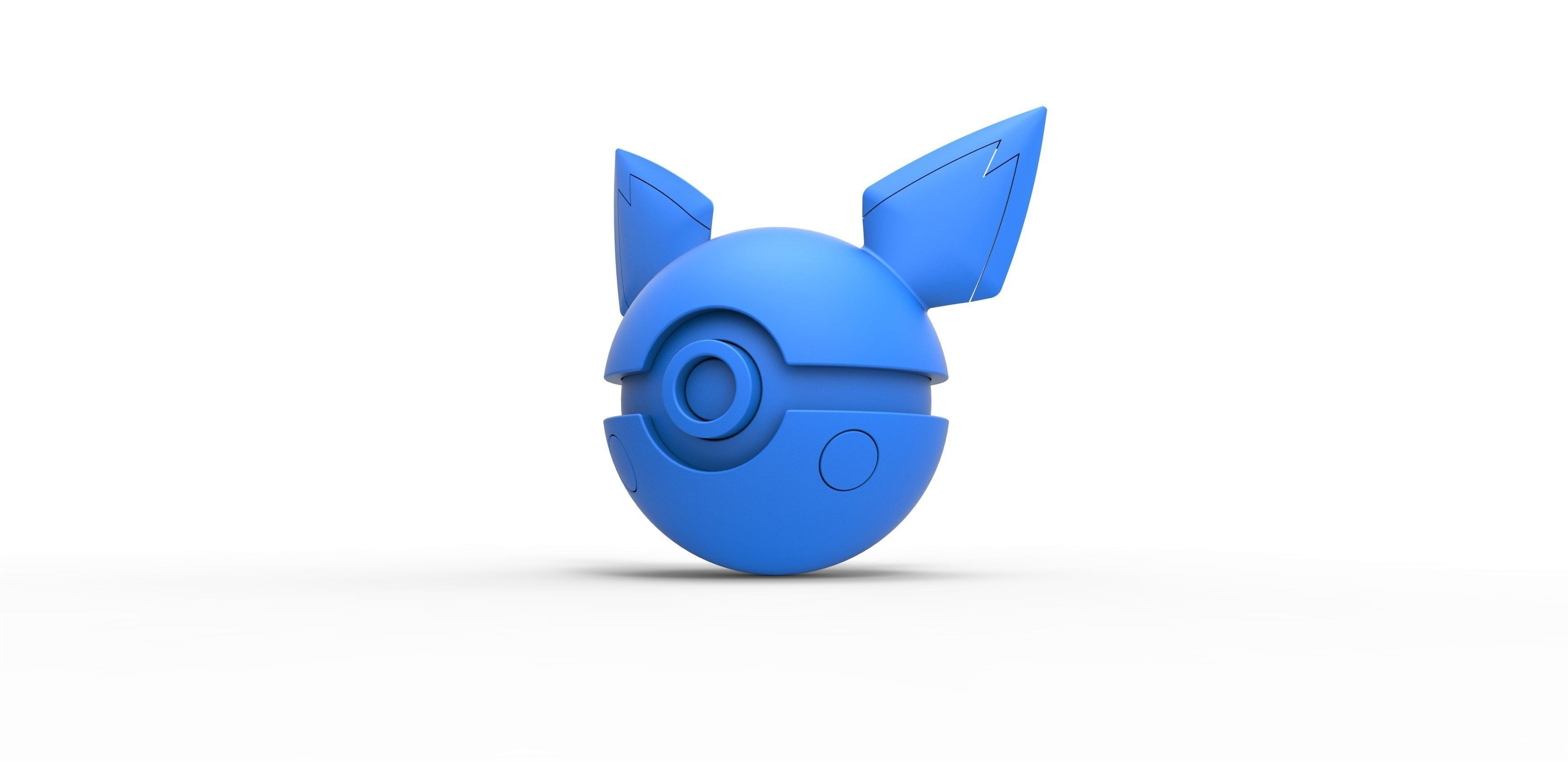 Pichu orb 3D print model_10