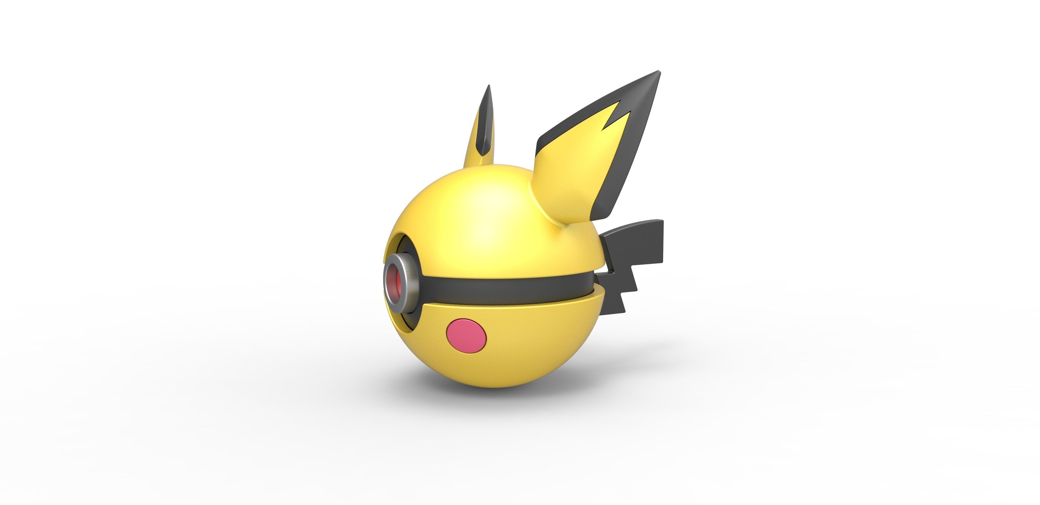 Pichu orb 3D print model_5