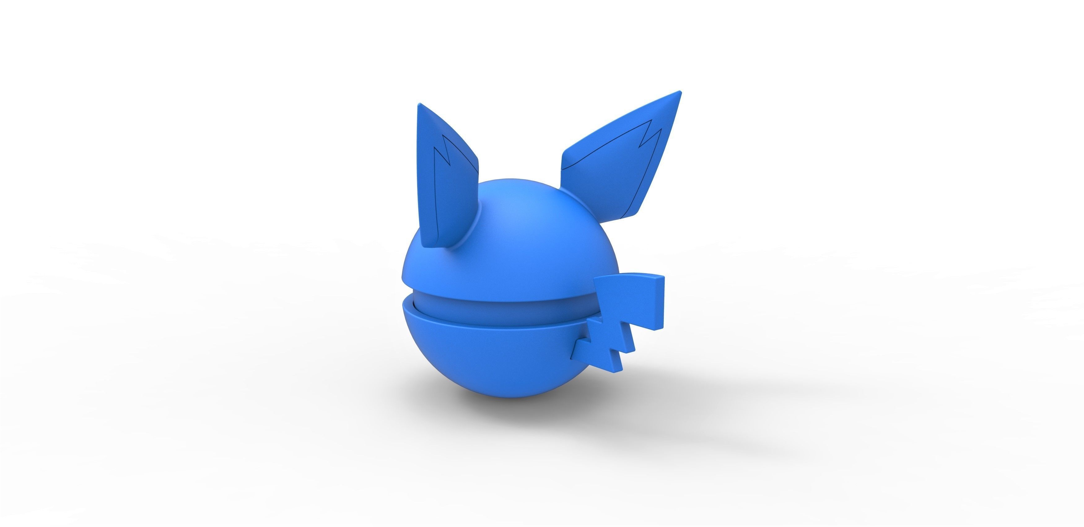 Pichu orb 3D print model_16