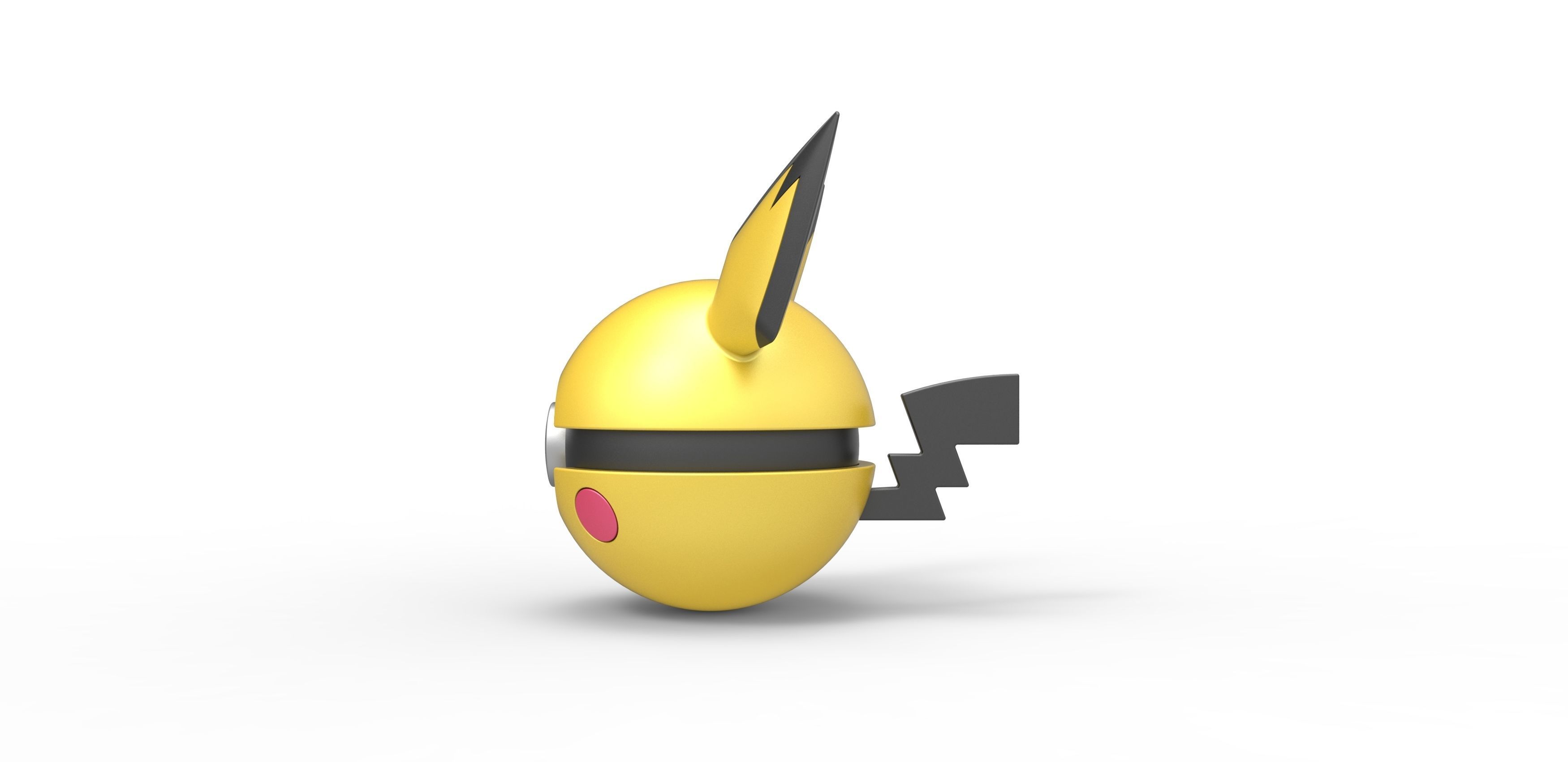 Pichu orb 3D print model_6