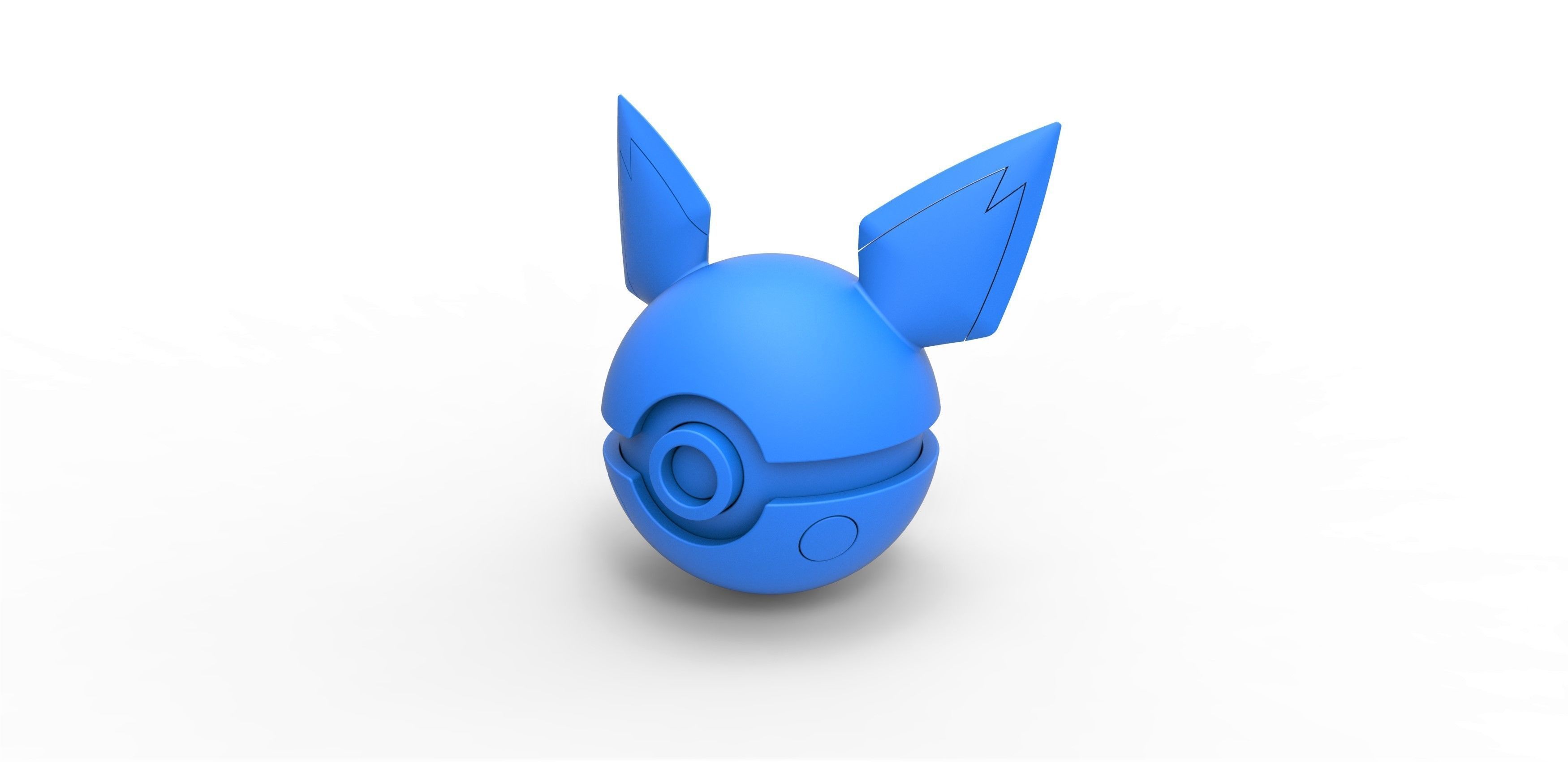 Pichu orb 3D print model_9