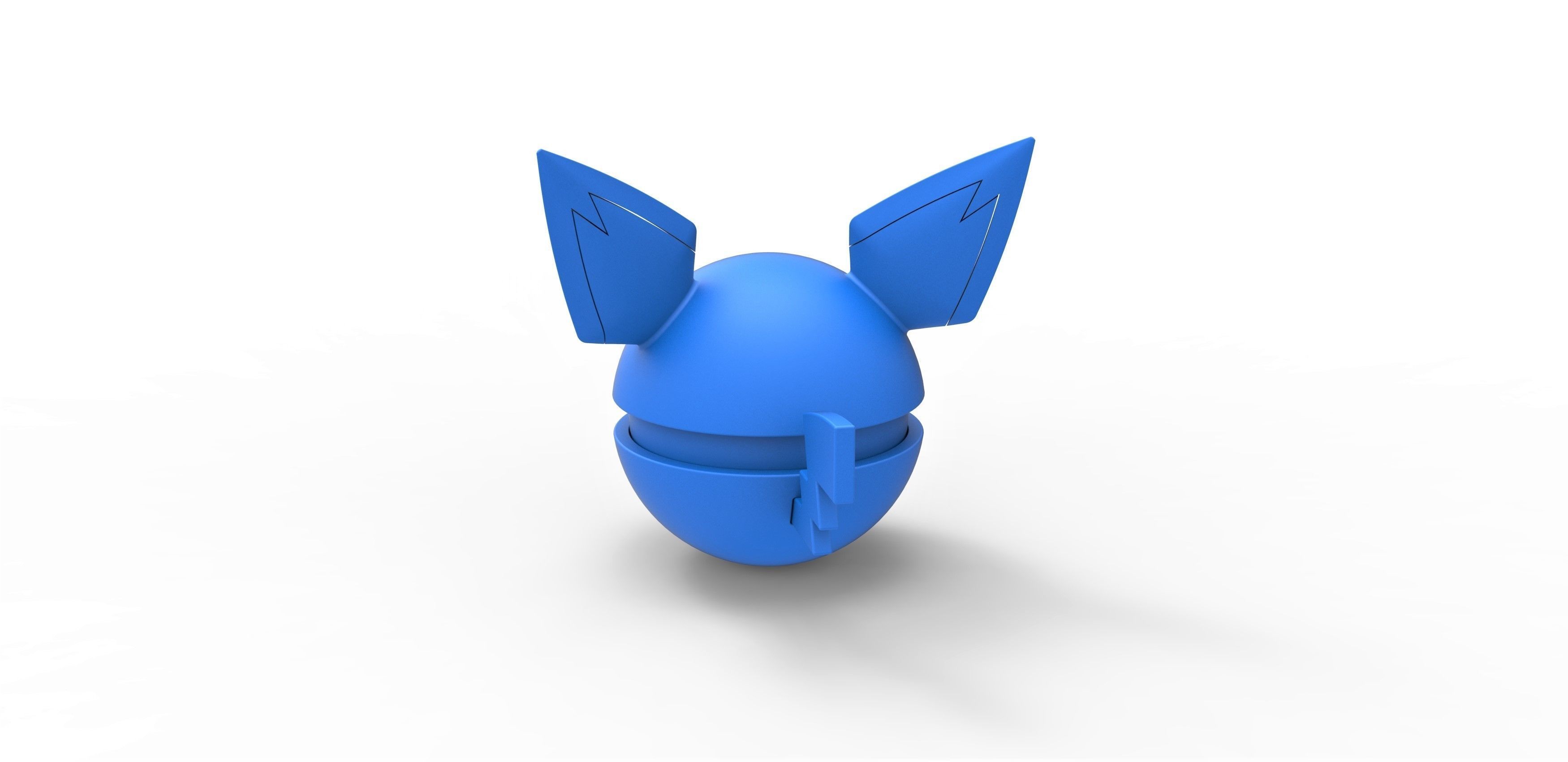 Pichu orb 3D print model_17