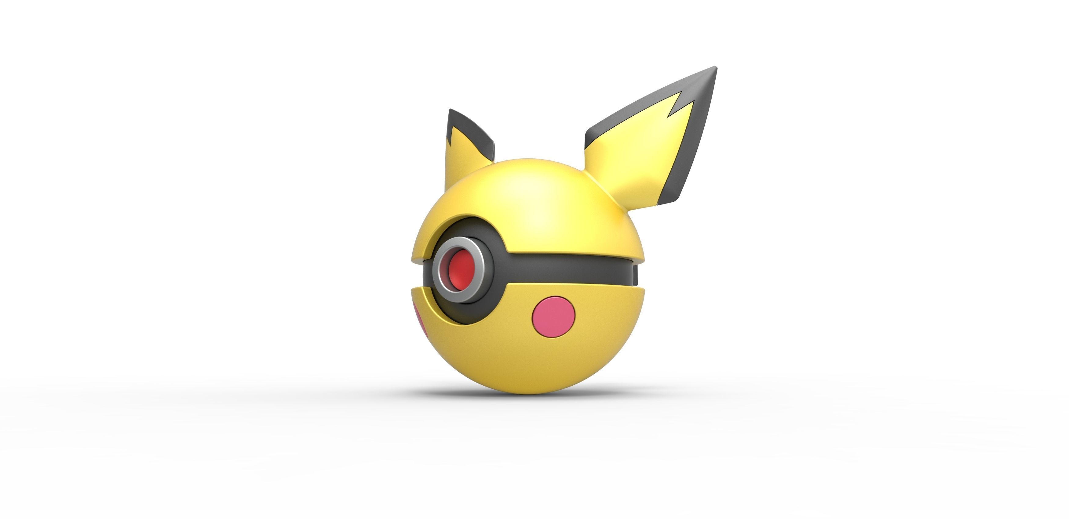 Pichu orb 3D print model_1
