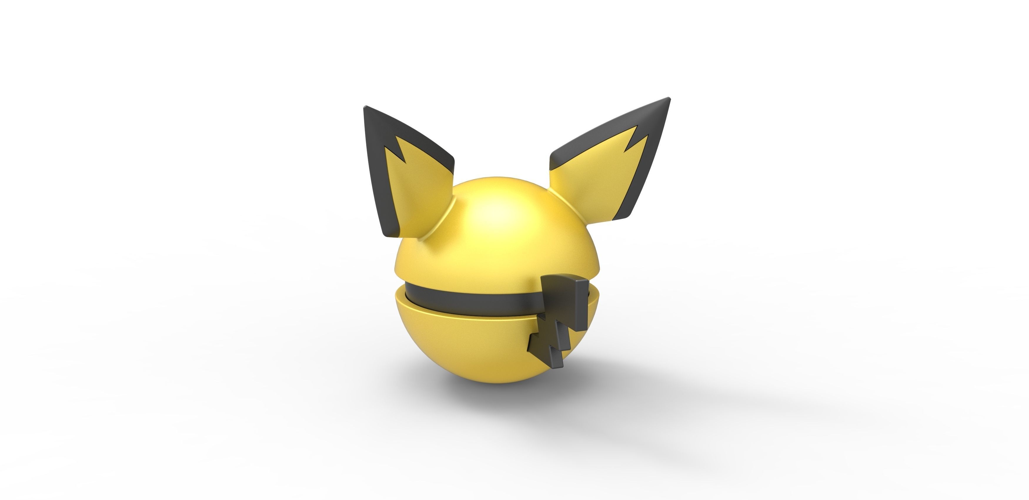 Pichu orb 3D print model_8