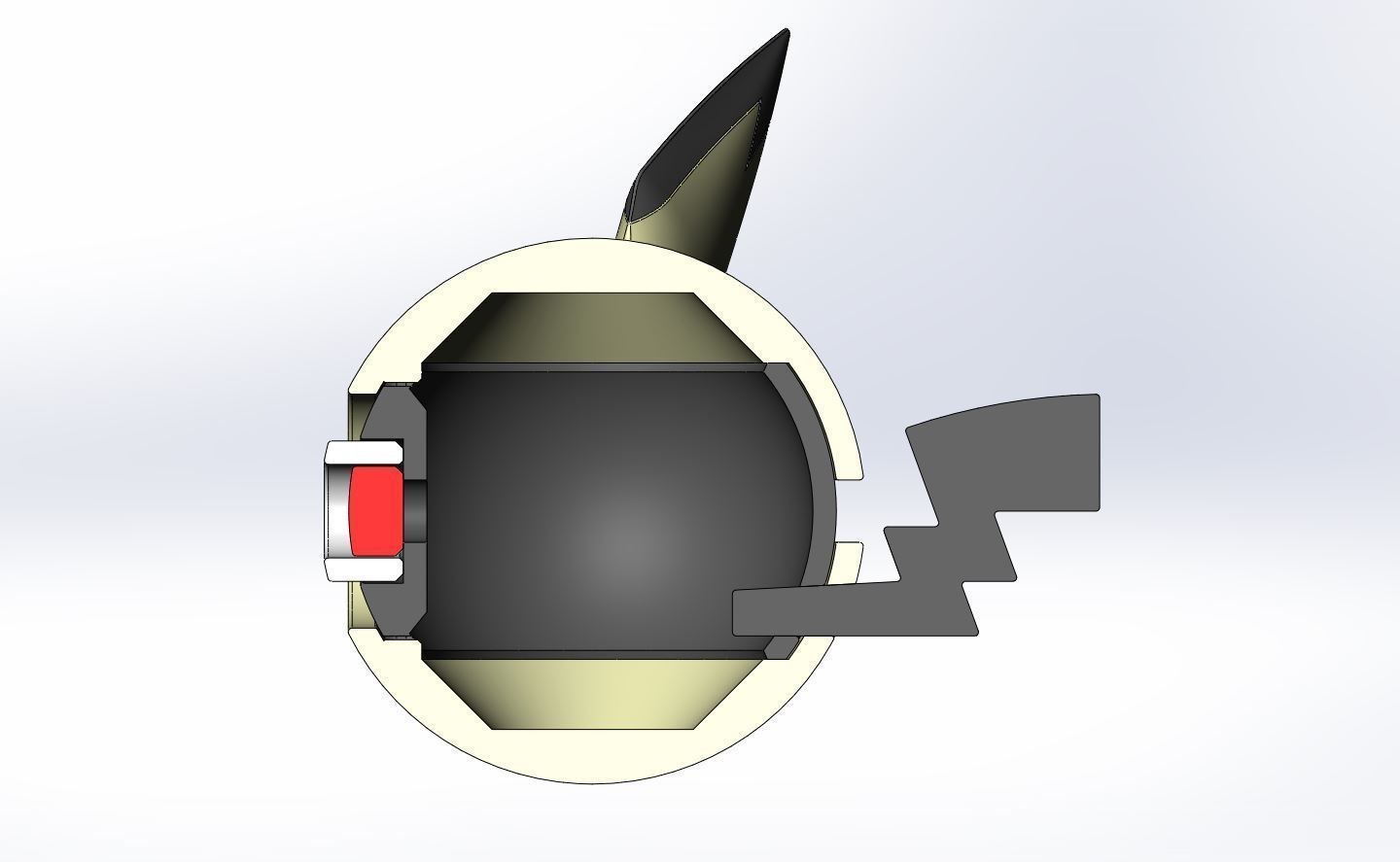 Pichu orb 3D print model_24