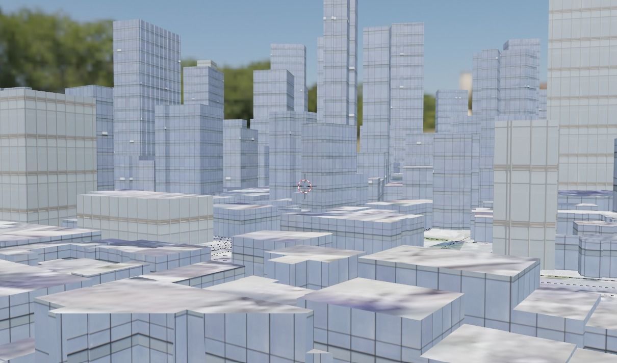  New York Low-poly 3D model_2