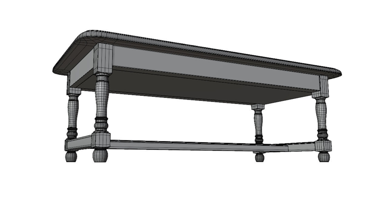 Dinner table 3D model_15