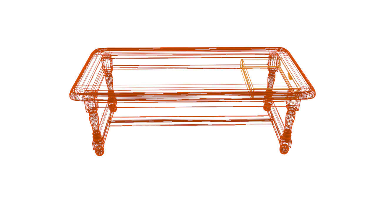 Dinner table 3D model_17