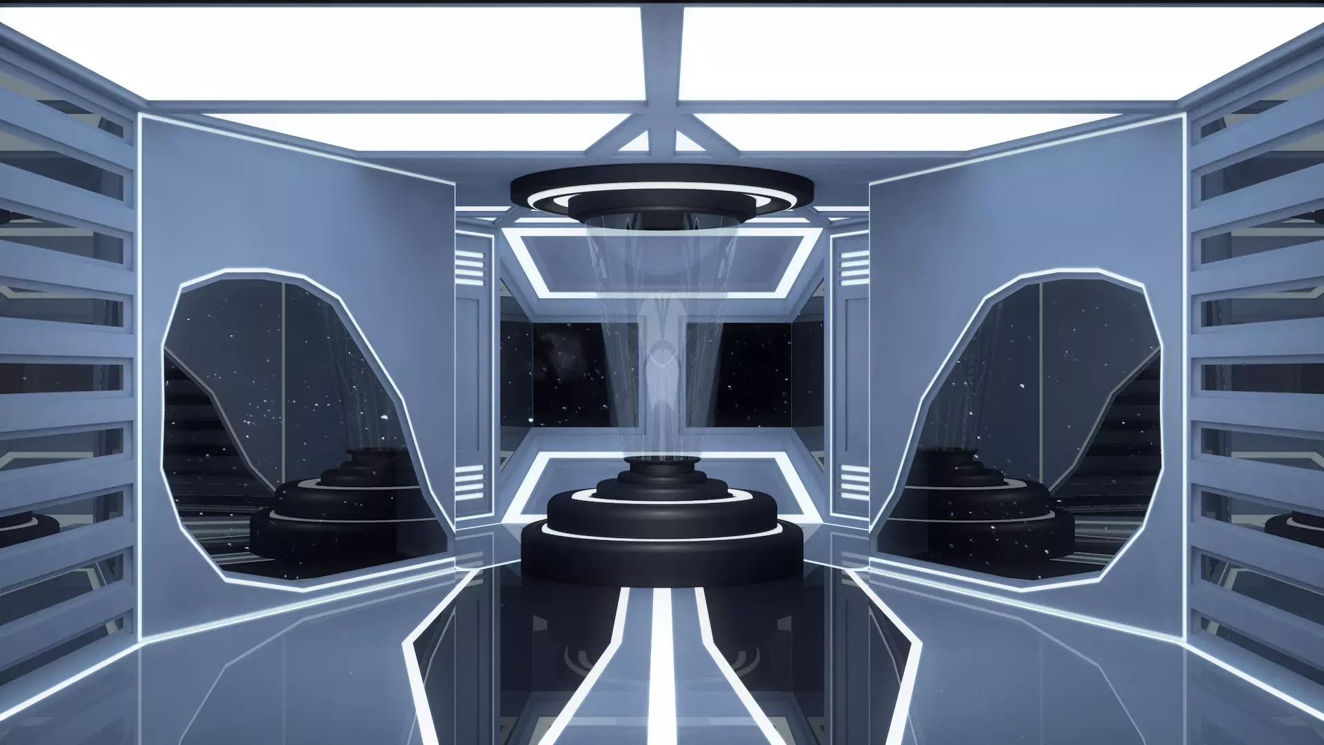 3D model Sci Fi Room VR / AR / low-poly | CGTrader
