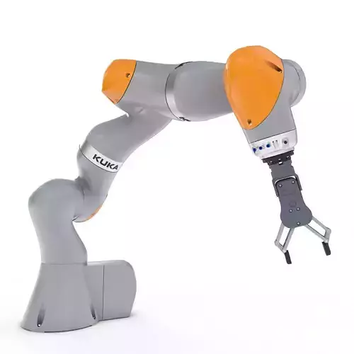 Kuka LBR iiwa Robotic Arm 3D model