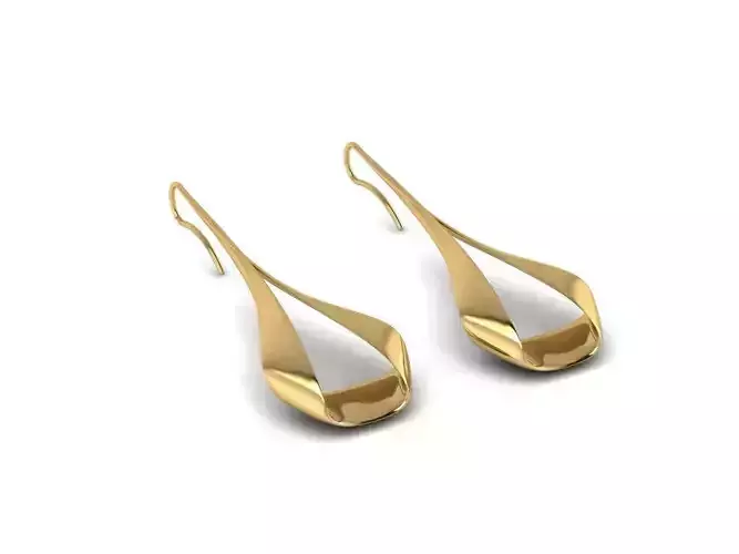 slat earrings