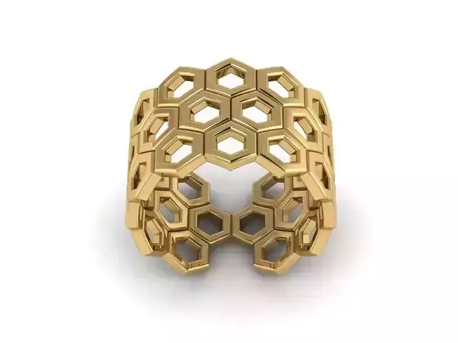 honeycomb ring